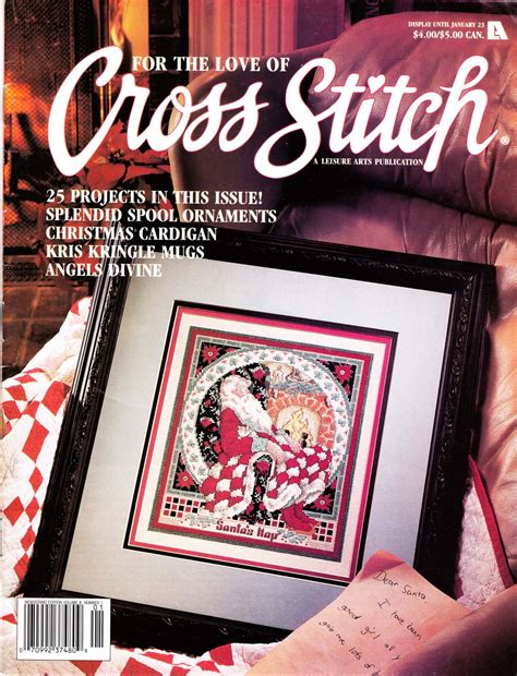 For The Love Of Cross Stitch A Leisure Arts Publication January 1996