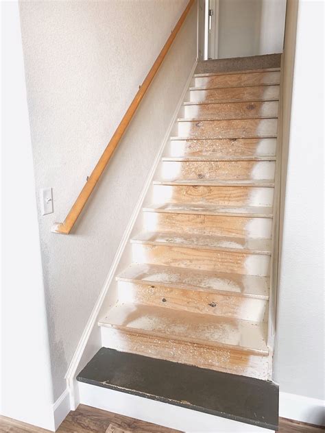 Diy Painted Particle Board Stair Makeover Dynamically Essential Stair Makeover Diy