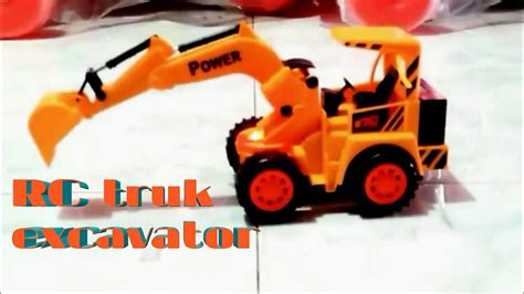 Mainan Anak Mobil Truk Excavator Beko Alat Berat Youtube