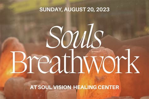 Souls Breathwork Healing Breathwork Event — Soul Vision Healing Center