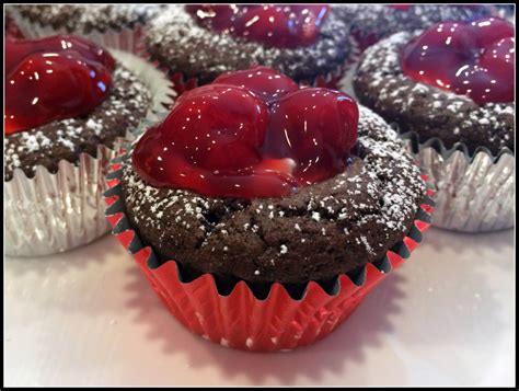Cherry Cream Cupcakes With Ganache Filling Sugar And Spice
