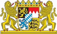 Coat of arms of Bavaria | Brasão, Baviera, Alemanha