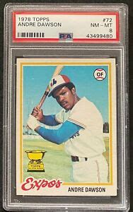Chris gregory gives his dynasty rookie mock draft for superflex leagues to help fantasy football managers evaluating the 2021 rookie class. 1978 Topps Andre Dawson PSA 8 NM-MT #72. All Star Rookie ...