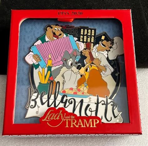 Disney Lady And The Tramp 65th Anniversary Bella Notte Jumbo Le 2000