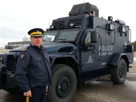 Rcmp Unveil New Tactical Armoured Vehicle Ctv News
