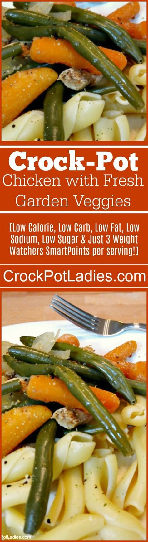 Sweet potatoes are a wonderful superfood that's super delicious. Crock-Pot Chicken with Fresh Garden Veggies | Recipe ...
