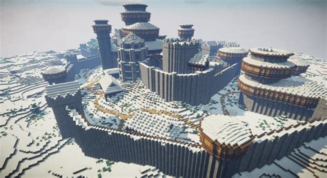 Winterfell Game Of Thrones S5 S7 Minecraft Map