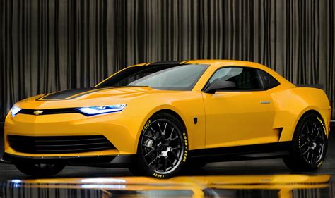 Bumblebee As A Chevy Camaro In Transformers The Last Knight