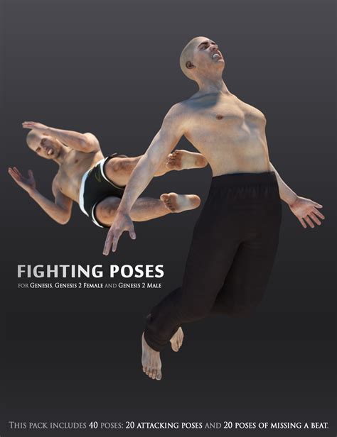 Fighting Poses For Genesis And Genesis Daz D Vrogue Co