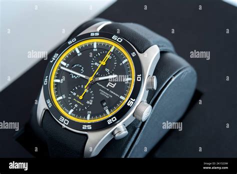 Porsche Gt3 Wrist Watch Stock Photo Alamy