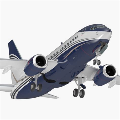 Boeing 737 700 Generic Rigged 3D Model 3DHunt Co
