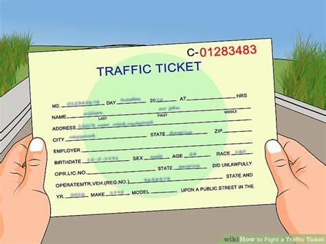 How To Fight A Traffic Ticket With Pictures Wikihow