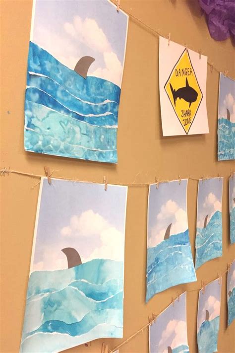 Ocean Crafts Preschool Sea Theme Art Projects For Kids 11 Ocean Art