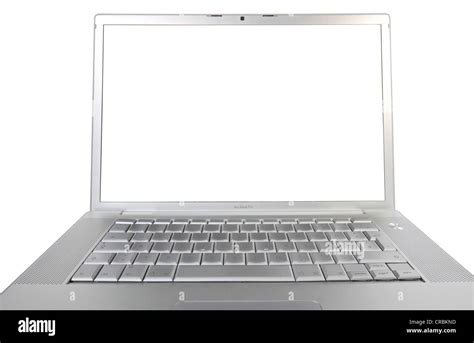 Apple Macbook Pro Blank Screen Stock Photo Alamy