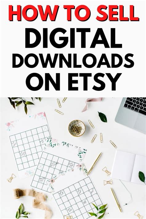 How To Sell Digital Downloads On Etsy Things To Sell Etsy Store