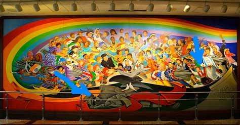 Mural At Denver Airport Rob Scholte Museum