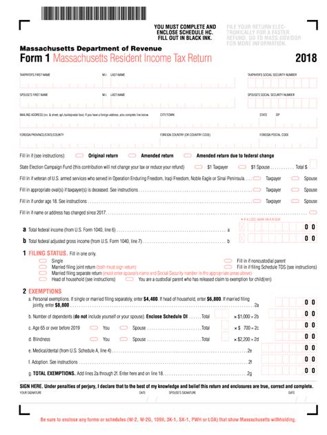Ma Form Fill Out And Sign Printable Pdf Template Signnow