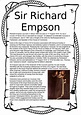Richard Empson - Sir Richard Empson Richard Empson was born in about ...