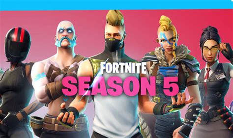 Fortnite Season 5 Skins Official Skins Revealed For New Battle Pass And Update V50 Gaming