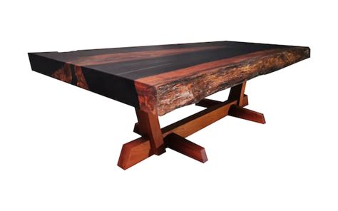 Macassar Ebony Wood Coffee Table Living Room Furniture Etsy