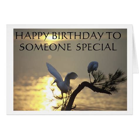 Happy Birthday To Someone Special Card Zazzle