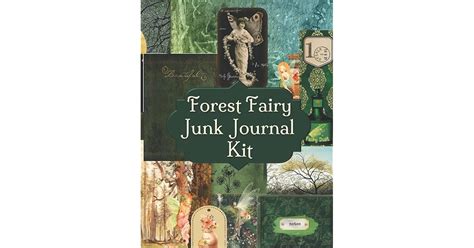 Forest Fairy Junk Journal Kit Ephemera For Junk Journals Vintage Paper