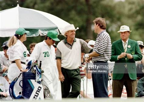 Greg Norman 1996 Masters Photos And Premium High Res Pictures Getty