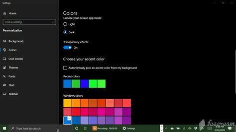 How To Turn Onoff Dark Mode On Windows 10 Youtube