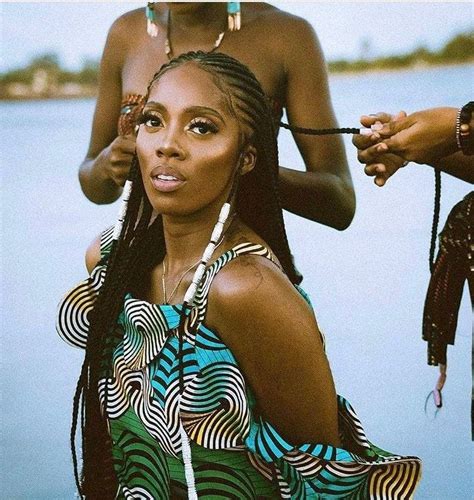 The Beautiful Tiwa Savage Nigerian Hair Style Girls Hairstyles