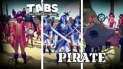 Tabs Pirate Campaign All Levels Walkthrough Totally Accurate Battle