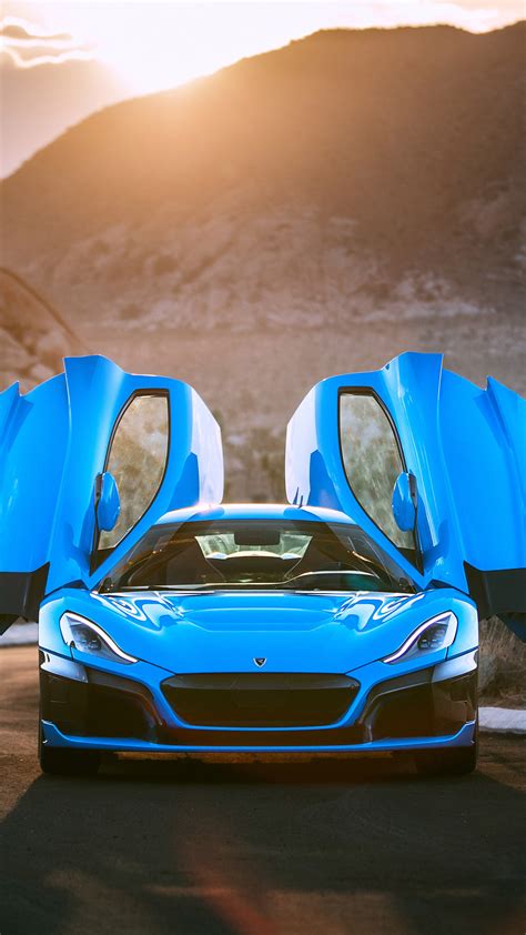 Rimac C Two California Edition 4k And Ultra Hd Mobile Wallpaper