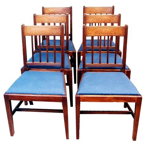 Nicole madison's fine furniture and antiques offers a wide selection of antique bedroom furniture, dining room furniture, and antique furniture in mahogany and walnut. Antique Georgian Set of Six Mahogany Dining Chairs For ...