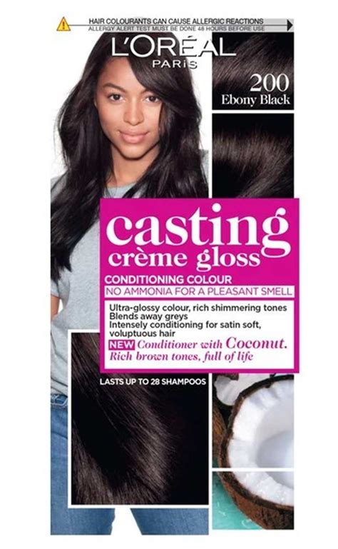 L oreal paris hair colors s. L'Oreal Casting Creme Gloss Semi Permanent Hair Dye 200 ...