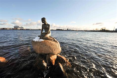 Little Mermaid Statue In Denmark Denmark Tourist Attractions The