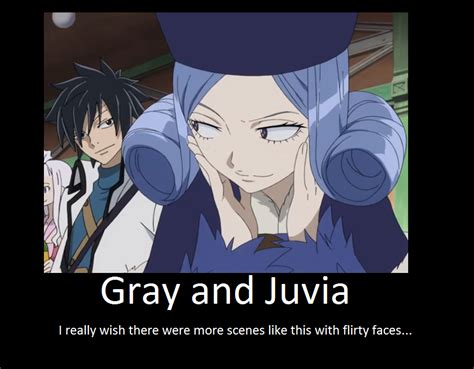 Funny Gray And Juvia Gray And Juvia Flirty Faces By Joythehedgehog1