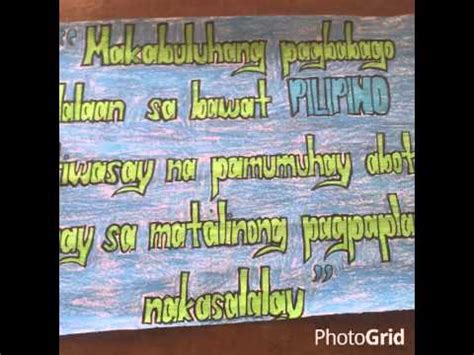 Great globalization and communication slogan ideas inc list of the top sayings, phrases, taglines & names with picture examples. Poster Slogan Tungkol Sa Globalisasyon Tagalog : SLOGAN ...
