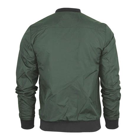 Mens Harrington Jacket Brave Soul Ma1 Summer Lightweight Bomber Coat Ebay