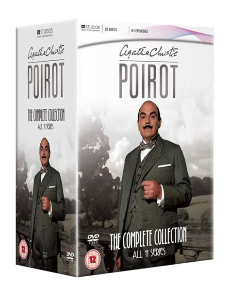 Agatha Christie S Poirot Complete Collection Dvd Disc Set