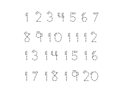 15 Best Images of Pre-K Number Worksheets - Free Pre-K Tracing