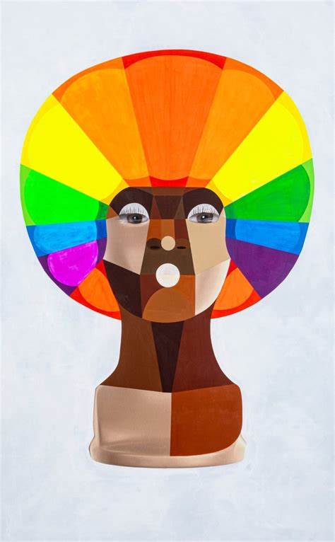 Through Blocks Of Geometric Color Artist Derrick Adams Celebrates The
