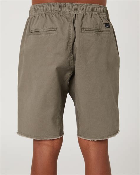 Swell Boys Jogger Short Military Surfstitch