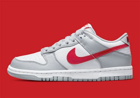 Nike Dunk Low Gs Greyred Dv7149 001