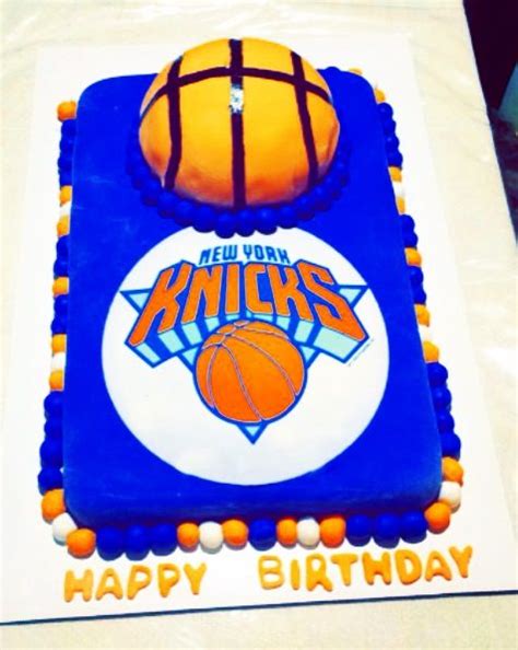 New York Knicks Cake Knickscake Newyorkknickscake Nykcake Sportscake Basketballcake Cake