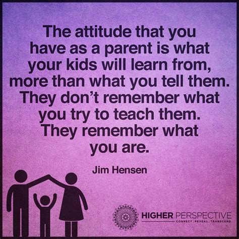 The Attitude That You Have As A Parent Is What Your Kids