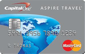 He applied for the walmart. Capital One Aspire Travel™ Platinum Mastercard Reviews & Info