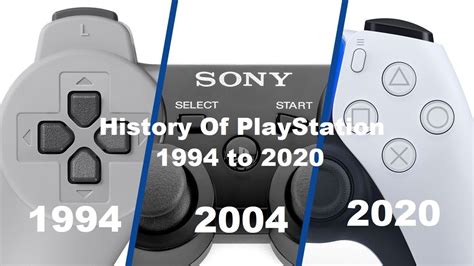Playstation Evolution Ps1 To Ps5 Evolution Of Playstation Consoles