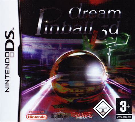 Dream Pinball 3d 2008 Nintendo Ds Box Cover Art Mobygames