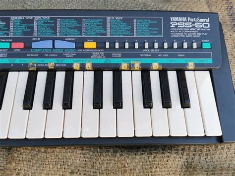 Vintage Yamaha Pss 50 Keyboard Ebay