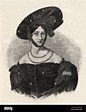 Giuditta Grisi - portrait. Italian Mezzo-soprano 28 July 1805 - 1 May ...