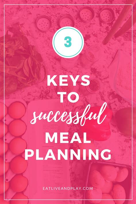 3 Tips For Easy Meal Planning Trudy Stone